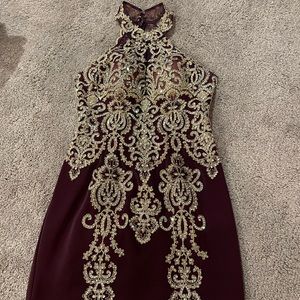 Homecoming Jovani plum dress